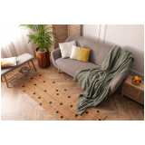 Manta para Poltrona Cinza