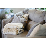 Manta para Sofá Cinza Paraná