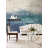 orçamento de papel de parede floral para quarto Prado Velho orçamento de papel de parede floral para quarto Prado Velho