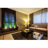 Cortina Persiana Horizontal Tecido